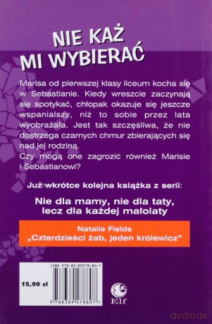 Nie Każ Mi Wybierać - Jackie Stevens [KSIĄŻKA]