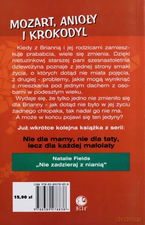 Mozart Anioły I Krokodyl - Jackie Stevens [KSIĄŻKA]