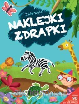 Naklejki zdrapki - Zwierzęta [KSIĄŻKA]