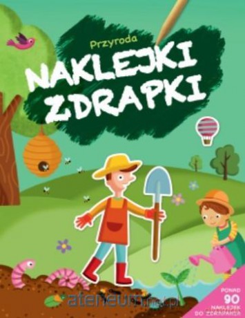 Naklejki zdrapki - Przyroda [KSIĄŻKA]
