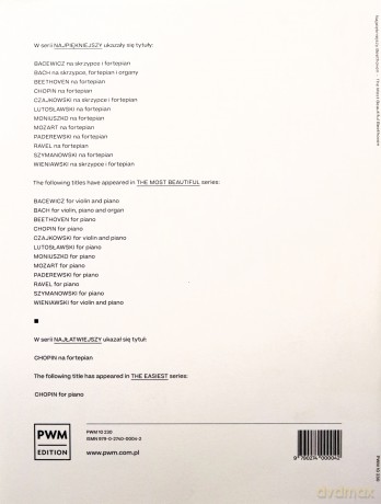 Najpiękniejszy Beethoven na fortepian - Ludwig van Beethoven [KSIĄŻKA]