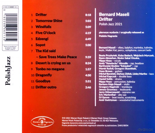 Bernard Maseli: Drifter [CD]