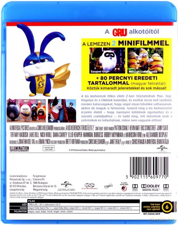 Sekretne życie zwierzaków domowych 2 [Blu-Ray]