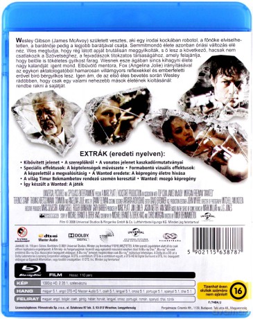 Wanted: Ścigani (Platinum Collection) [Blu-Ray]