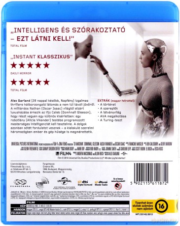 Ex Machina (Platinum Collection) [Blu-Ray]
