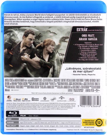 Jurassic World: Upadłe Królestwo (Platinum Collection) [Blu-Ray]