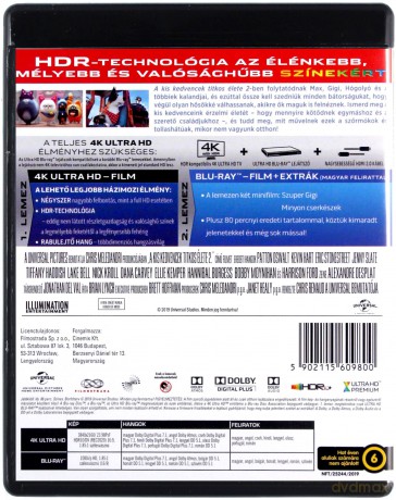 Sekretne życie zwierzaków domowych 2 [Blu-Ray 4K]+[Blu-Ray]
