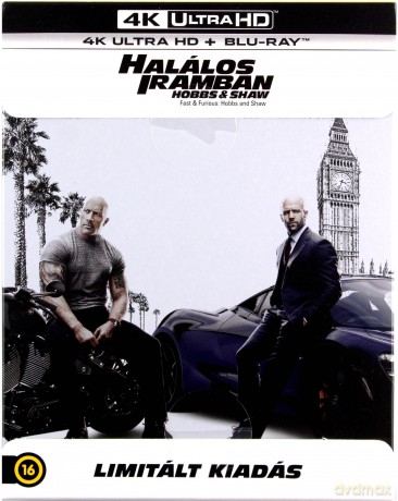 Szybcy i wściekli: Hobbs i Shaw (steelbook) [Blu-Ray 4K]+[Blu-Ray]