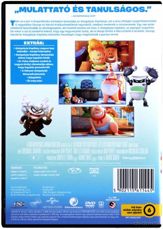 Kapitan Majtas: Pierwszy Wielki Film [DVD]