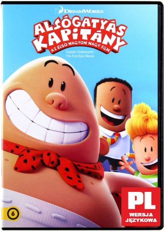 Kapitan Majtas: Pierwszy Wielki Film [DVD]
