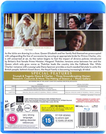 The Crown Season 4 [4xBlu-Ray]