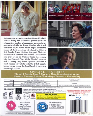 The Crown Season 4 [4xBlu-Ray]