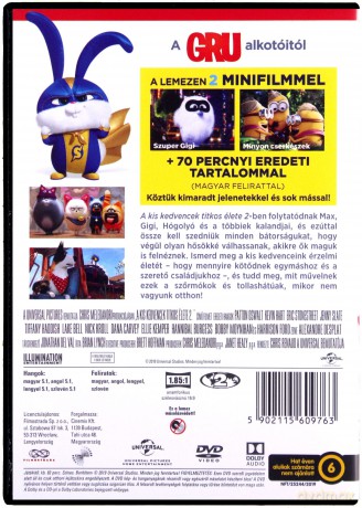 Sekretne Życie Zwierzaków Domowych 2 [DVD]