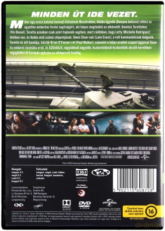 Szybcy i wściekli 6 [DVD]