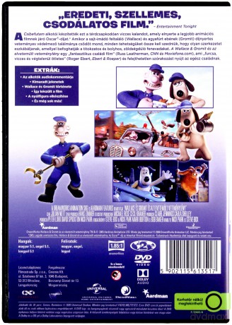 Wallace i Gromit: Klątwa Królika [DVD]
