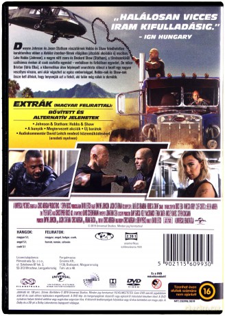Fast & Furious Presents: Hobbs & Shaw [DVD]
