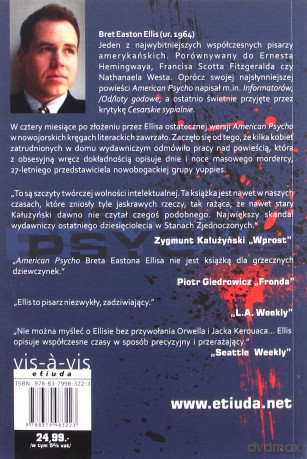 American Psycho - Bret Easton Ellis [KSIĄŻKA]