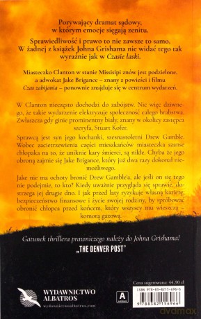 Czas łaski - John Grisham [KSIĄŻKA]