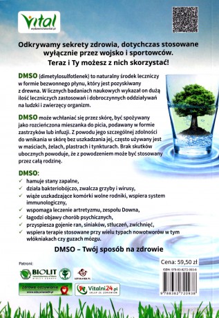 DMSO naturalny środek przeciwzapalny i przeciwbólowy. Odkrycie stulecia teraz dostępne dla każdego - Hartmut P. A. Fischer [KSIĄŻKA]