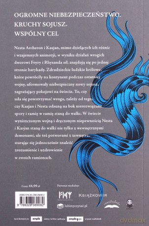 Dwór Srebrnych Płomieni. Dwór cierni i róż (Tom 5) Część 2 - Sarah J. Maas [KSIĄŻKA]