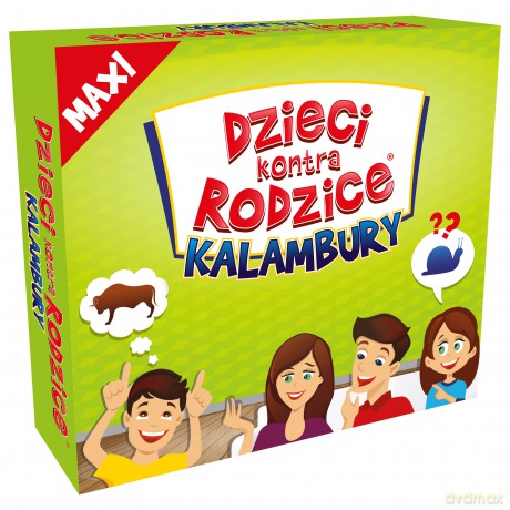 Dzieci kontra Rodzice Kalambury MAXI [GRA]
