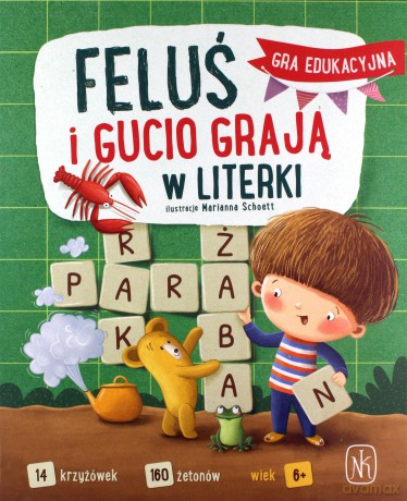 Feluś i Gucio grają w literki - Magdalena Król, Marcin Dudek [GRA]