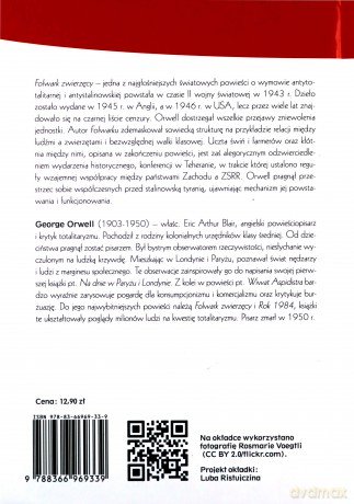 Folwark zwierzęcy. Lektura z opracowaniem - George Orwell [KSIĄŻKA]