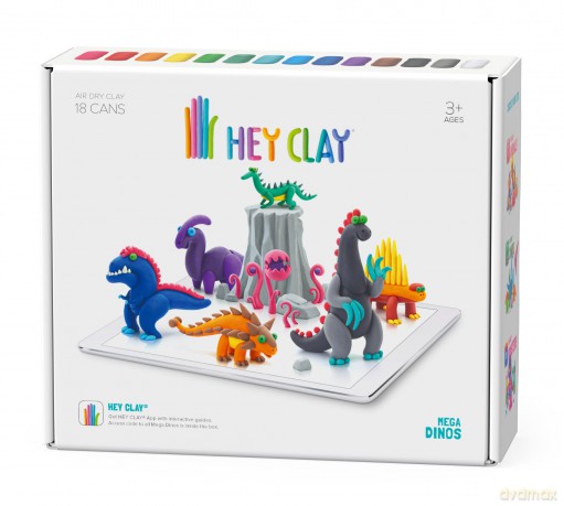 Hey Clay masa plastyczna mega Dinos HCL18006PCS