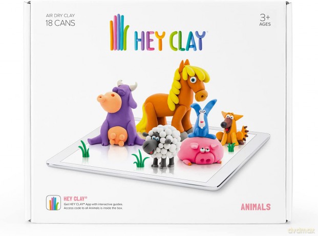 Hey clay masa plastyczna Zwierzęta HCLSE002PCS