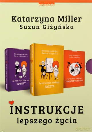 Instrukcje lepszego życia - Katarzyna Miller, Suzan Giżyńska [KSIĄŻKA]