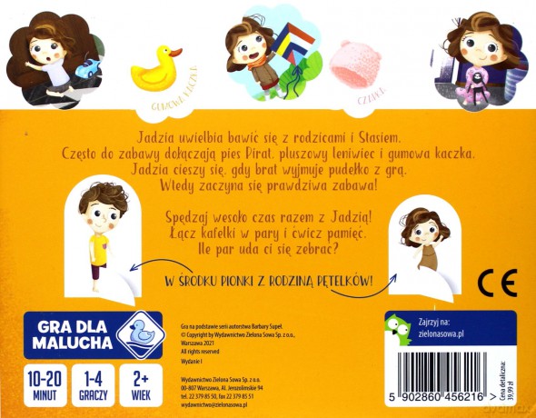 Jadzia Pętelka ćwiczy pamięć [GRA]