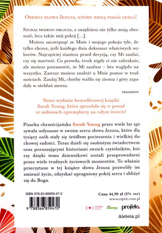 Jezus mówi do ciebie. Rozważania na każdy dzień. Świadectwa przemiany życia - Sarah Young [KSIĄŻKA]
