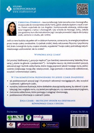 Joga na oczyszczenie czakr. Ponad 60 prostych asan, które wzmocnią i uzdrowią twoje czakry - Christina D'Arrigo [KSIĄŻKA]