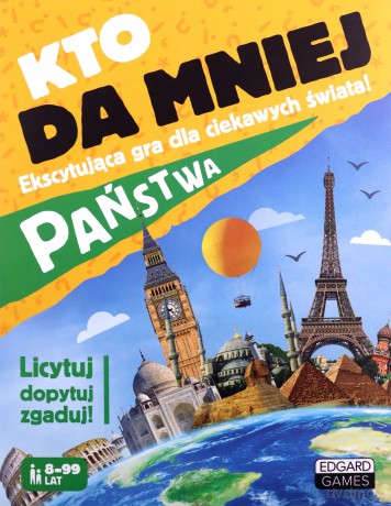 Kto da mniej Państwa Edgard Games - Hubert Wierciński, Michał Szewczyk [GRA]