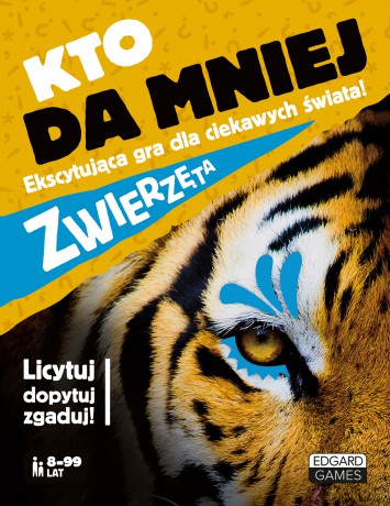 Kto da mniej Zwierzęta Edgard Games - Hubert Wierciński, Michał Szewczyk [GRA]