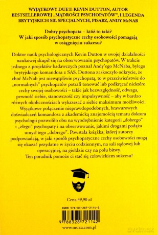 Odkryj w sobie psychopatę i osiągnij sukces - Kevin Dutton, Andy McNab [KSIĄŻKA]