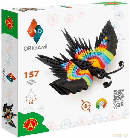 Origami 3D Motyl