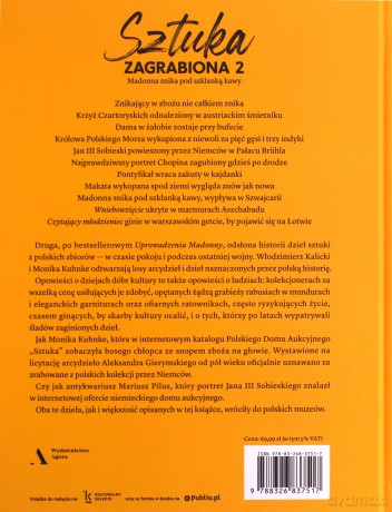 Sztuka zagrabiona 2. Madonna znika pod szklanką kawy - Włodzimierz Kalicki, Monika Kuhnke [KSIĄŻKA]