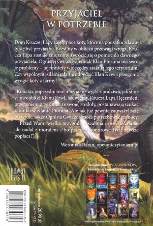 Ścieżka Kruczej Łapy. Wojownicy. Manga - Erin Hunter [KSIĄŻKA]