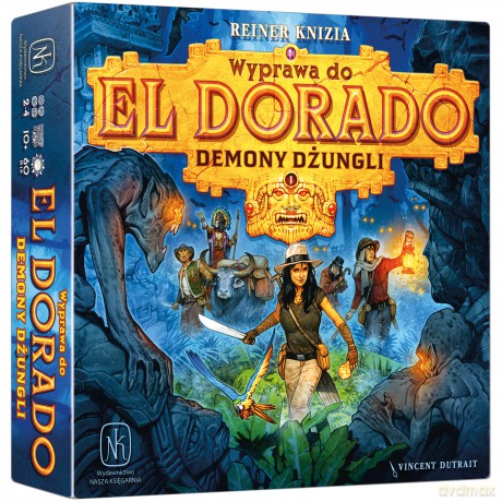 Wyprawa do El Dorado Demony dżungli dodatek - Reiner Knizia [GRA]