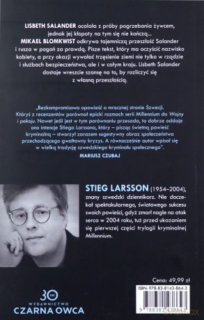 Zamek z piasku, który runął. Millennium (Tom 3) - Stieg Larsson [KSIĄŻKA]