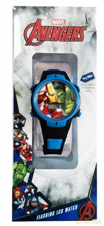 Zegarek cyfrowy Avengers podświetleniem LED MV15765