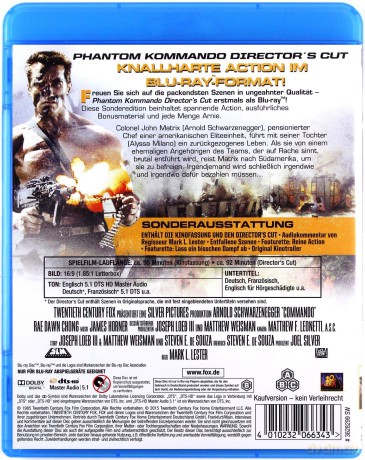 Commando (Komando) [Blu-Ray]
