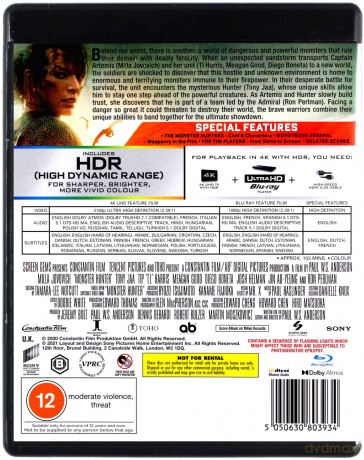 Łowca potworów [Blu-Ray 4K]+[Blu-Ray]