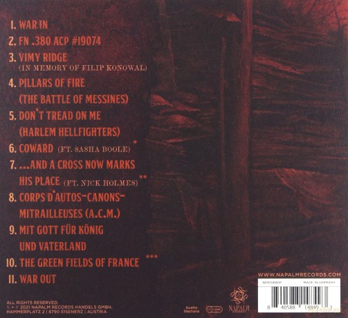 1914: Where Fear And Weapons Meet (Limited) (digipack) [CD]
