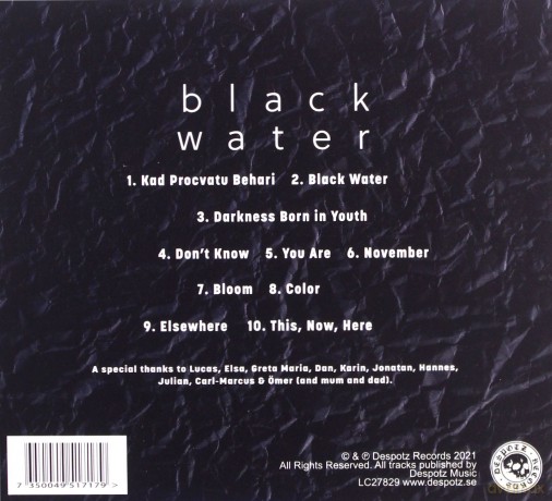 Adna: Black Water [CD]