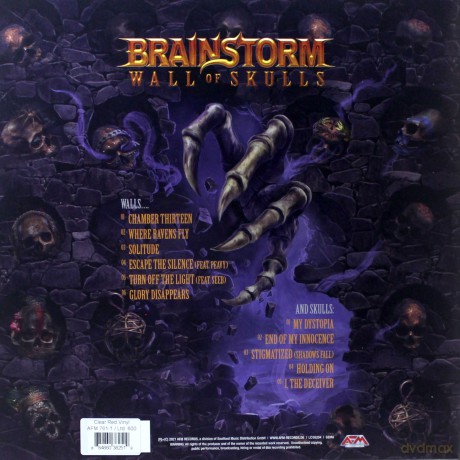 Brainstorm: Wall Of Skulls (Red) [Winyl]