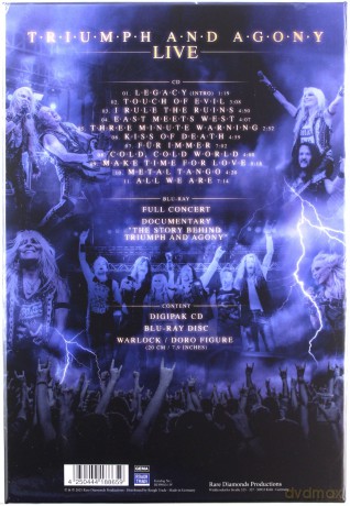 Doro: Warlock - Triumph and Agony Live [BOX] [Blu-Ray]+[CD]