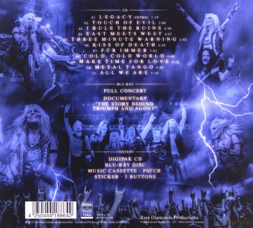 Doro: Warlock - Triumph and Agony Live [BOX] [Blu-Ray]+[CD]