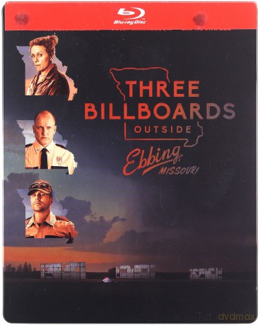 Three Billboards Outside Ebbing, Missouri (Trzy billboardy za Ebbing, Missouri) (steelbook) [Blu-Ray]